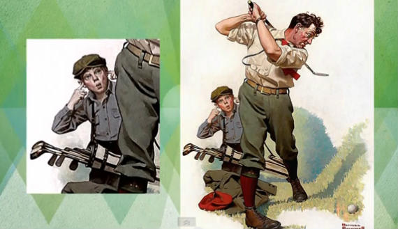 Imagen del art&iacute;culo Cine, música y un ilustrador de excepción, en Locos por el Golf
